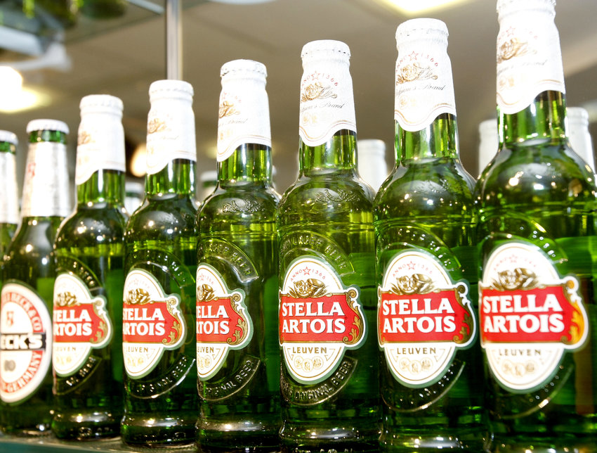 AB InBev, the world&rsquo;s largest brewer and maker of Stella Artois, on Thursday reported profit growth that was almost twice as much as analysts expected. (Dreamstime.com/TNS)