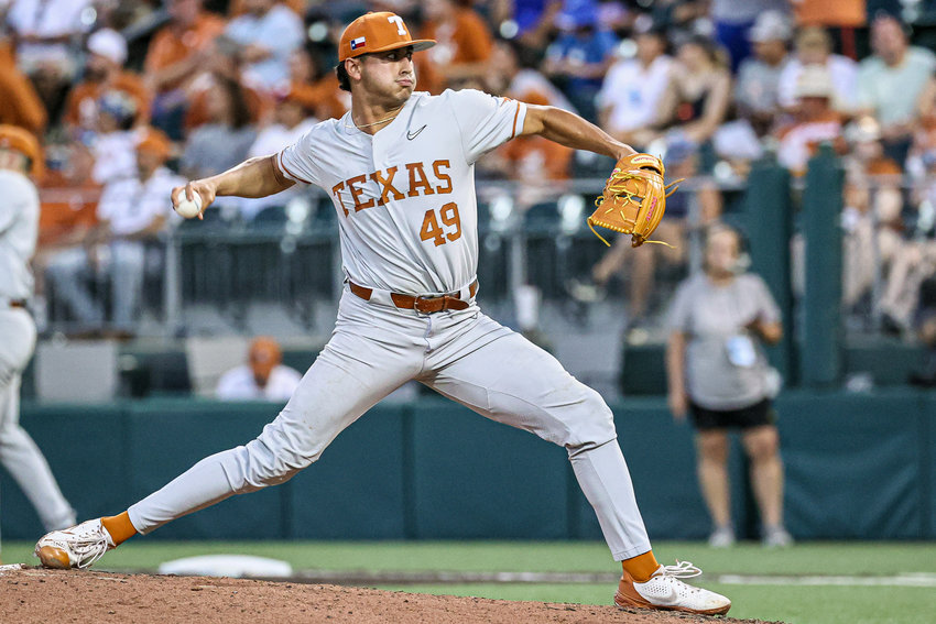 Texas redshirt sophomore Jared Southard struck out a career-high six batters and earned the win as the Longhorns beat Air Force 10-1 on Sunday night to clinch the Austin Regional.