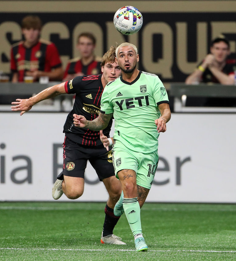 Austin FC midfielder Diego Fagundez was subbed out of Saturday's scoreless draw against the Vancouver Whitecaps with a groin injury.