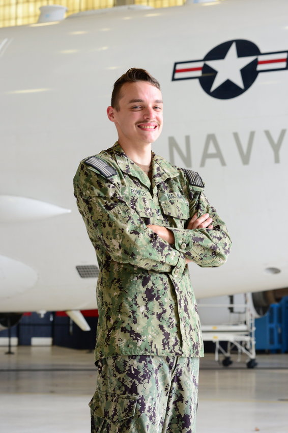 Petty Officer 3rd Class Mason Fowler, a graduate of Rouse High School, is currently stationed at Tinker Air Force Base in Oklahoma.