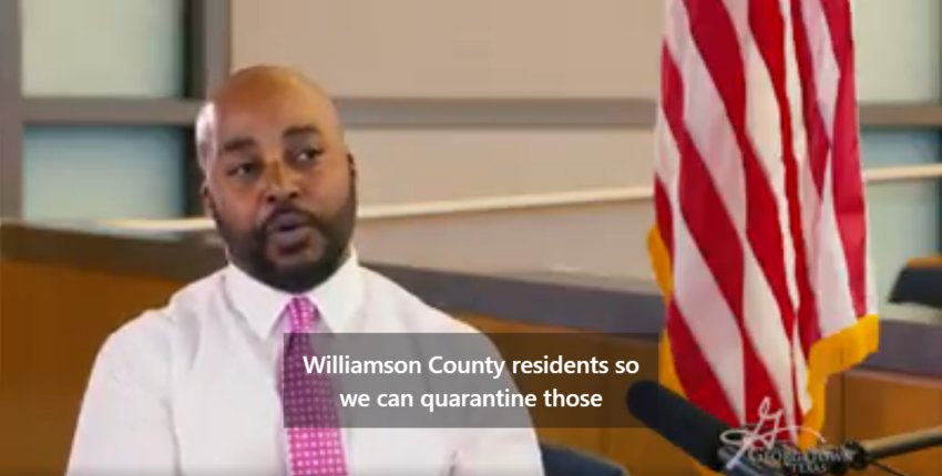 Derrick Neal, the former director for the Williamson County and Cities Health District, discusses how they were tackling the coronavirus pandemic during an April 2020 interview.