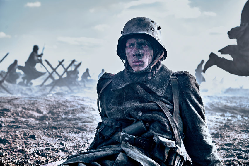 Felix Kammerer in &ldquo;All Quiet on the Western Front.&rdquo; Expect to see &ldquo;All Quiet on the Western Front&rdquo; turn up in many Oscar categories when nominations are announced on Jan. 24. (Reiner Bajo/Netflix/TNS)