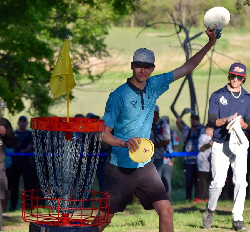 Gannon Buhr won the first-ever Disc Golf Pro Tour Open at Austin Sunday afternoon at Harvey Penick Golf Campus.