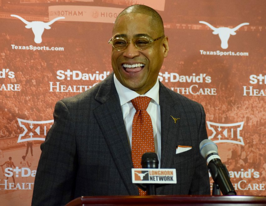 Rodney Terry was officially introduced as the 26th head coach of the Texas men's basketball program at an introductory press conference on Tuesday. As interim coach, Terry led the Longhorns to the Elite Eight in 2023.