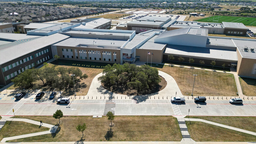 Glenn High School in Leander, Texas, seen on October 6, 2022.