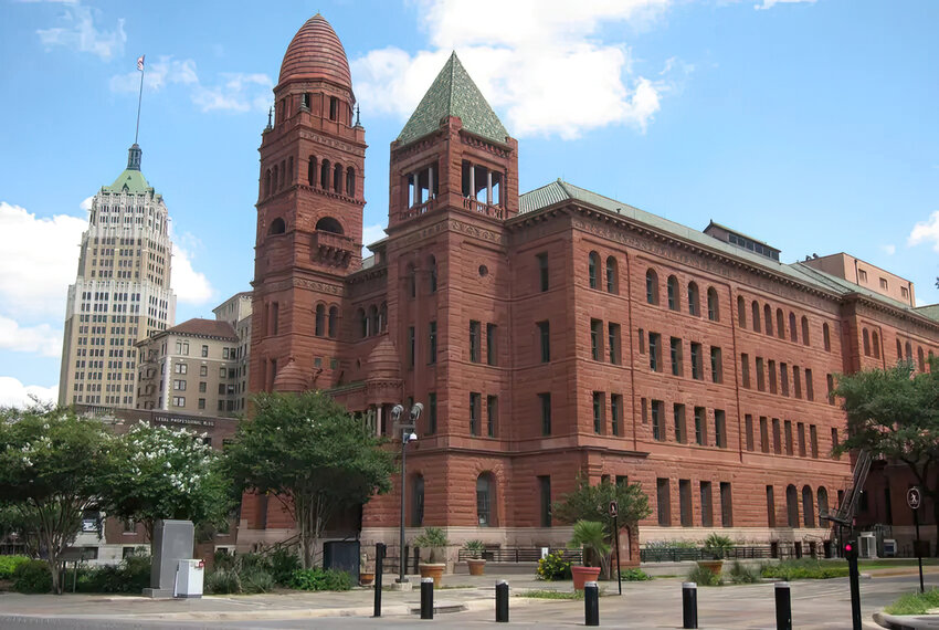 The Bexar County Courthouse in San Antonio.