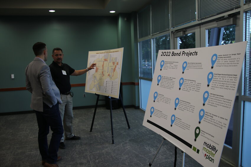 Cedar Park residents shared their priorities with city staff Wednesday, May 17, 2023, at the Cedar Park Recreation Center during a public input session for the Cedar Park Mobility Master Plan.