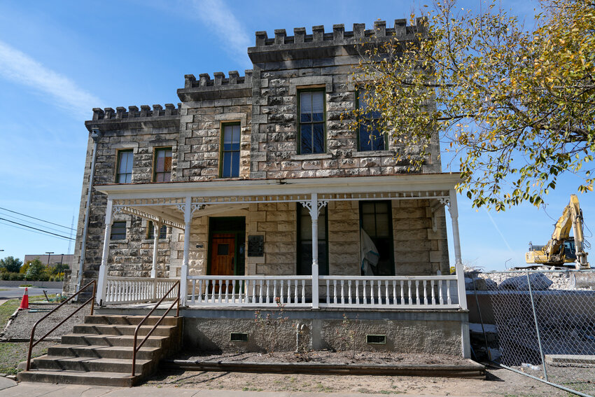 The buildings around the Historic Williamson County Jail in Georgetown, Texas, are being demolished on November 29, 2024, as the county seeks a buyer for the entire site, including the portion of the jail building that will not be demolished due to its protection as a Texas Historic Landmark and registration on the National Register of historic Places. A jail has stood on the site since 1848, with the current French Bastille-style limestone building opening to replace the original building in 1888 and remaining in operation until 1989.