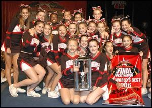 All Star Cheer Team Name World's Best Champion 