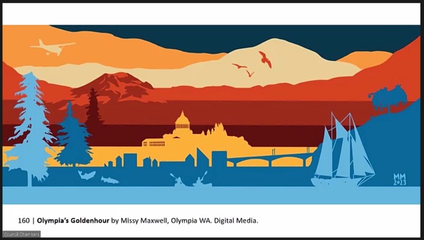 Olympia's Goldenhour by Missy Maxwell