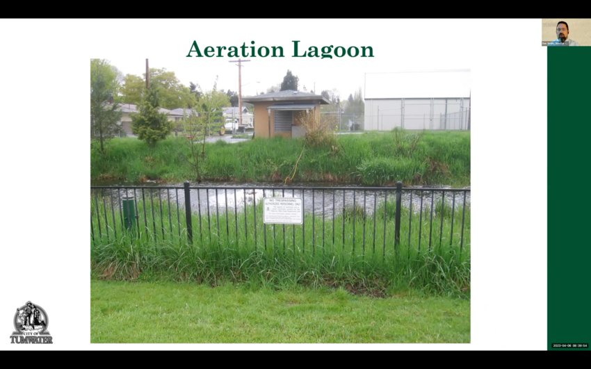 The Palermo Aeration Lagoon collects runoff from underground drainage systems and removes groundwater contaminants.