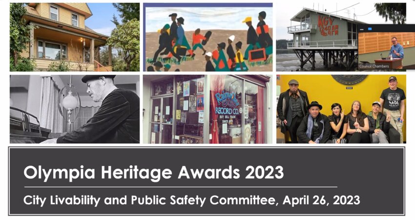 In a meeting held Wednesday, April 26, 2023, the Olympia Community Livability and Public Safety Committee approved the six nominations for the 2023 Heritage Award.