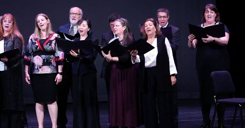 Masterworks select ensemble, including Gary Witley, performed for the WA Center’s memorial service honoring local performing arts luminary, Bud Johnson, May 2023.