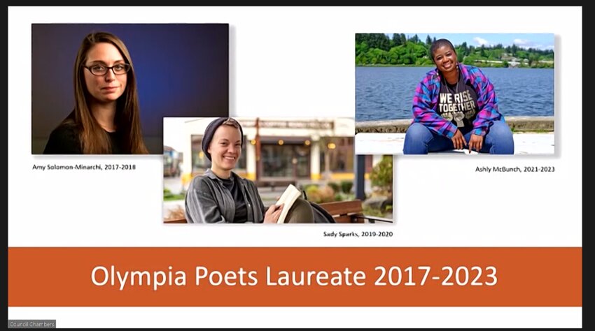 Olympia's past Poet Laureates