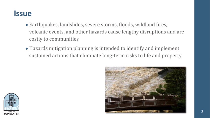 Hazard mitigation planning is intended to identify and implement sustained actions to avoid lengthy disruptions that are costly to communities.