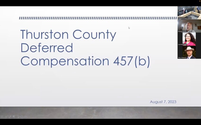 Benefits Manager Tara Wickline discussed the changes in the county’s deferred compensation plans