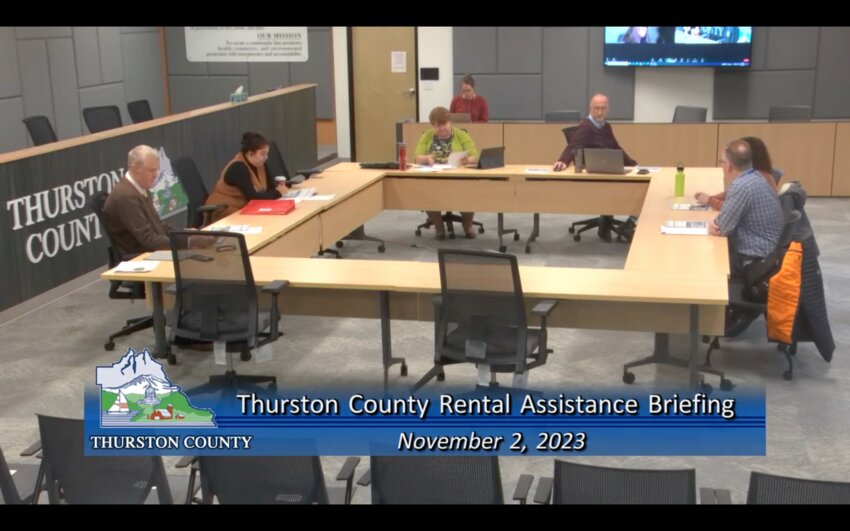 The Board of County Commissioners received a report on the rent assistance survey.