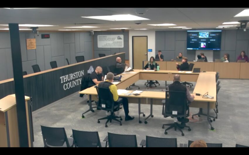 Thurston’s Board of County Commissioners had its first meeting of the year yesterday, January January 2, 2024.