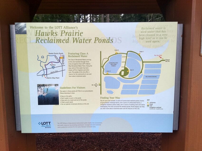 Hawks Prairie Reclamed Water Ponds
