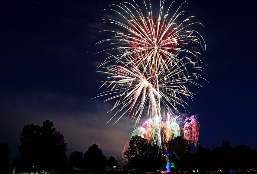 The 56th annual City of Lacey " Fireworks Spectacular" on, July 3, 2022.
