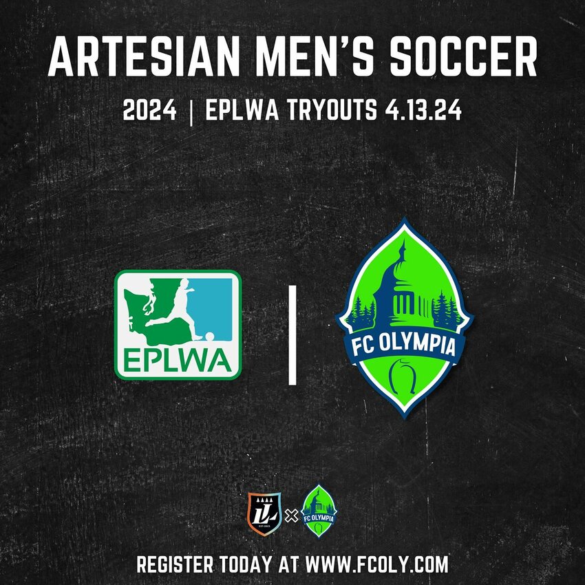 Artesians return to the men’s Evergreen Premier League after their takeover of Lacey Lights FC. Tryouts for aspiring lads will be on April 13 at Timberline HS in Lacey.