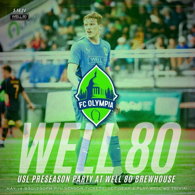 Well 80 Brewhouse will host an Artesian USL pre-season kickoff party.