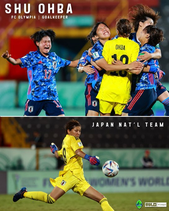 Nadeshiko or Japan Women’s National Team goalkeeper Shu Ohba re-signs for FC Olympia for this 2024 USL W League season.