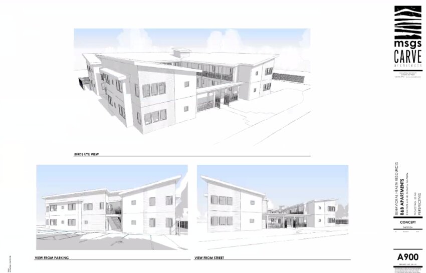 Olympia's Site Plan Review Committee held a presubmission conference on Wednesday, May 1, 2024, and heard Behavioral Health Resources (BHR) plan to build a new affordable housing apartment at 2014 State Avenue NE.