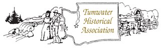 Logo of Tumwater Historical Society (THA).