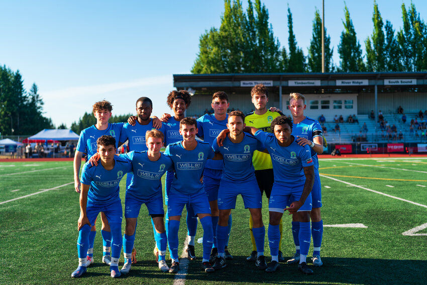 With most of last year’s Artesians pictured here now out of the squad, how will a revamped FC Olympia men fare in the upcoming USL2?