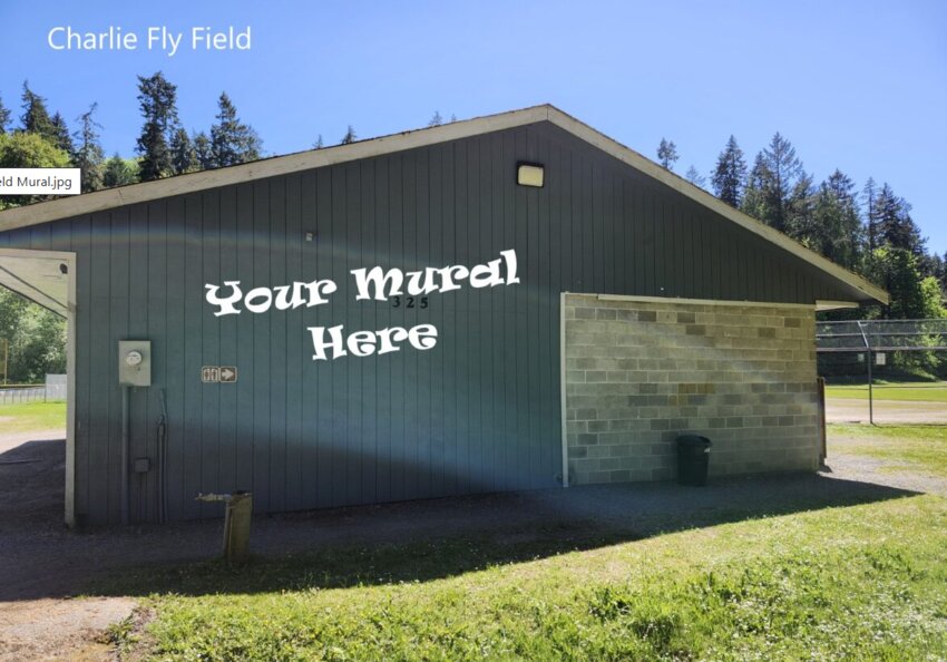 This is Charlie Fly Field in Tenino.