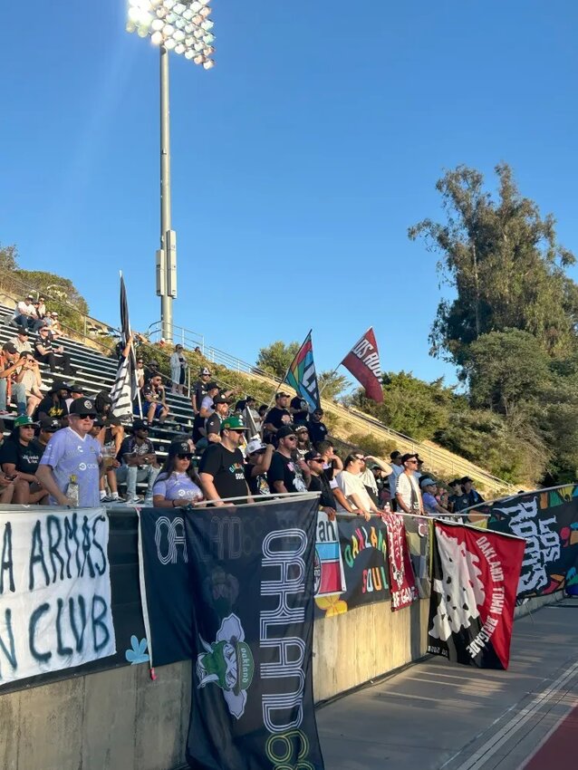 FC Olympia played in front of one of the loudest support groups in the league against Oakland Soul SC, with the Lady Artesians defeating the home side in the playoff semifinal match.