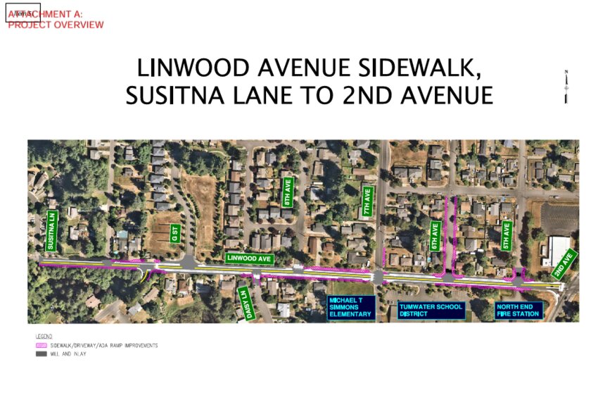 The improvements on Lindwood Avenue extend from Susitna Lane to 2nd venue, according to a meeting packet.