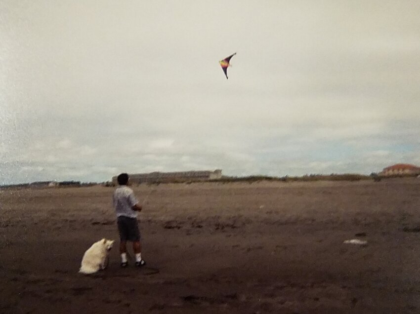 Thom and Toshiro on Beach