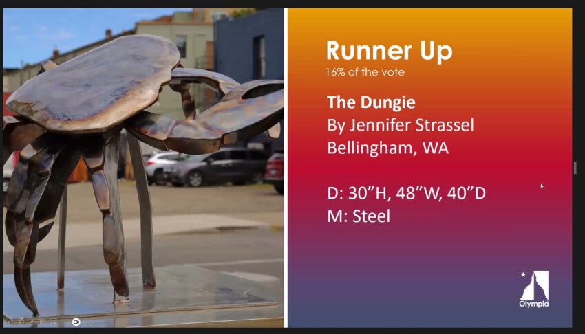 Jessica Strassel's The Dungie came in second place.