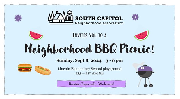 This is the invitation that drew neighbors together last month.