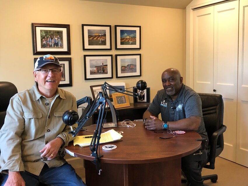 Jarvis and Joe recorded podcast episode #3 in Joe’s home studio June 2020.
