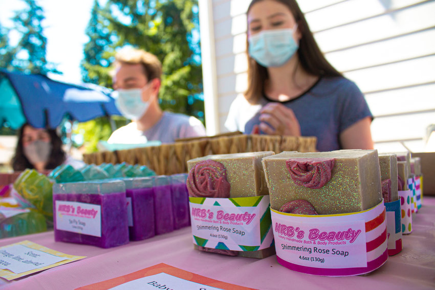Nicole Barer, 16, started her own soap company, NRB's Beauty, in March. Her first quarter of sales was so successful, she said, that she wanted to host two pop-up shops this summer to celebrate.