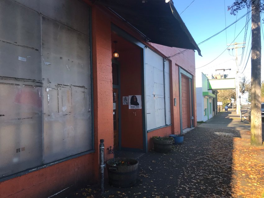 This building on Capitol Way N in downtown Olympia has been the location of Rhythm &amp; Rye since 2014.