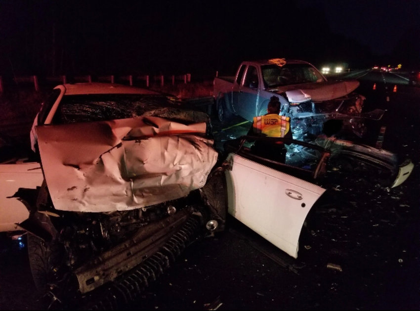 This collision occured on Fri., Dec. 4 on State Route 101 near Shaker Church Road at approximately 5:09 am.