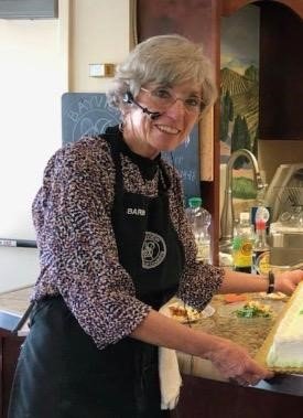 Barb Agee at Bayview School of Cooking