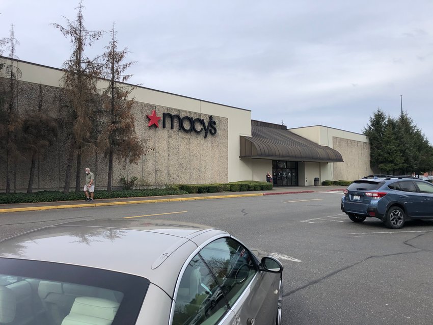 The Macy's store at the Capital Mall was nearly an easy target for an accused local shoplifter.
