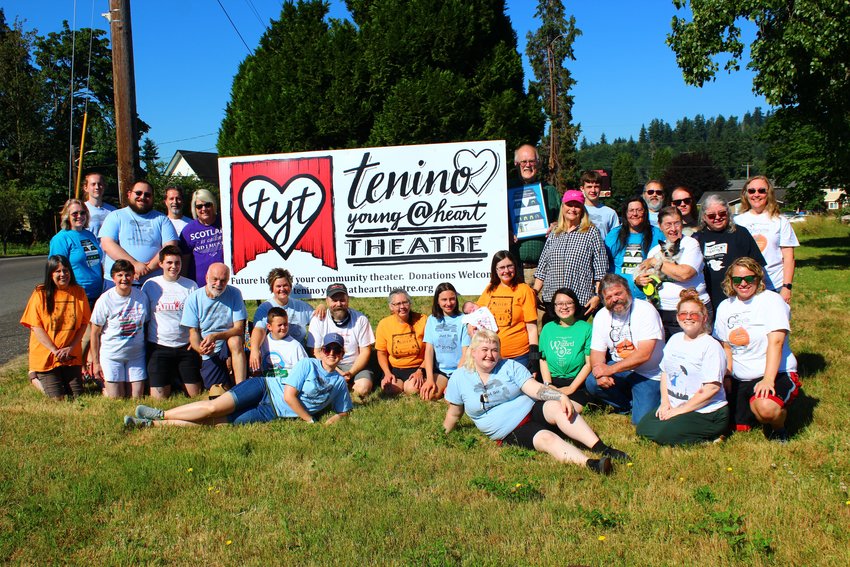 The Tenino Young-at-Heart Theater received the largest gift in its 30-year history, designated to purchase this piece of land on which to build a theater building.