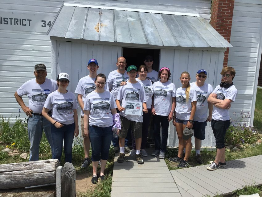 Descendants of James and Rose Wheeler gathered in July 2021 to give the Hahn&rsquo;s Peak, Colorado, school a fresh coat of paint and share stories of their family's 100-year history there.