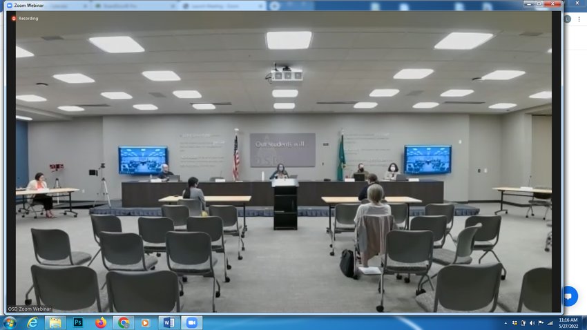 On Thursday, May 26, Olympia School District Assistant Superintendent Jennifer Priddy updated the board of directors on the Enrollment Stabilization fund during its regular meeting.&nbsp;