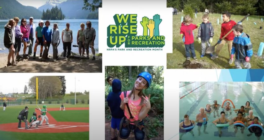 The City of Lacey proclaimed July as a month for Parks and Recreation with the theme &ldquo;We Rise Up.&rdquo;