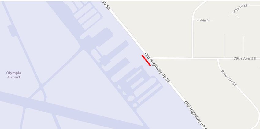 Highway 99 SE at the intersection of 79th Avenue SE will be closed for approximately 50 feet, 8:00 a.m. &ndash; 5:00 p.m., Tuesday, July 12,&nbsp; 2022.