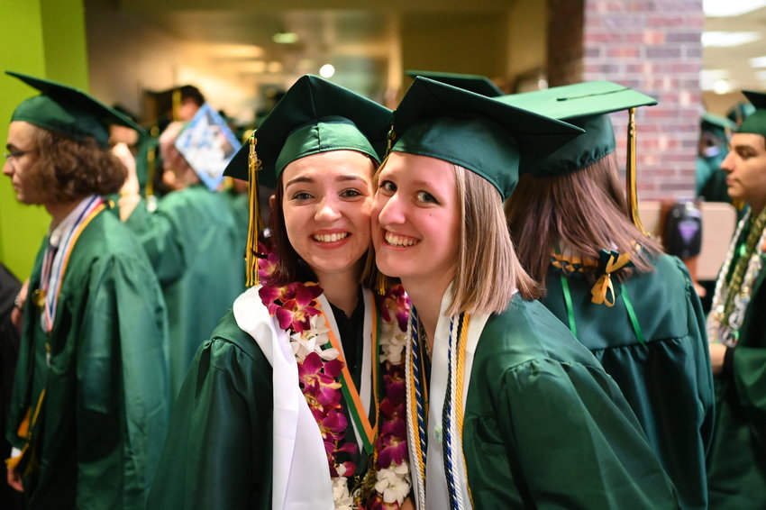 Two of Timberline HS' 2022 graduates.