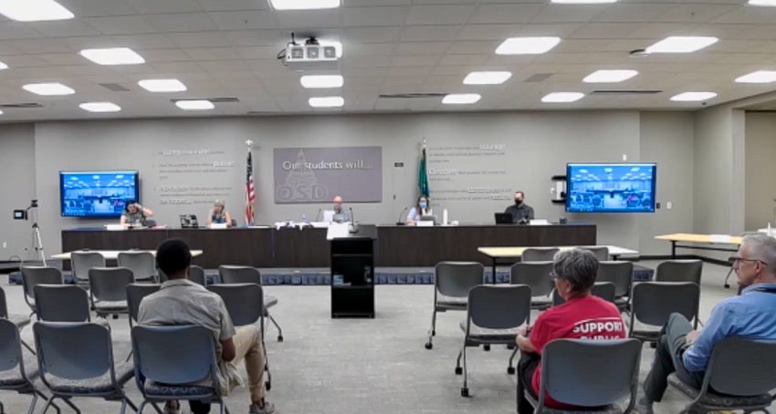 The Olympia School District Board met on August 26 for the second reading of the 2022-23 budget.