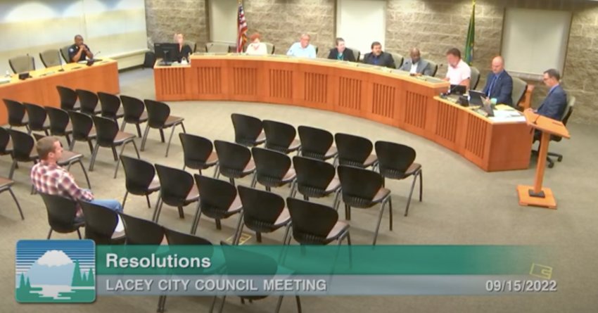 Voting 5-2, the Lacey City council officially approved the proposed amendments to the existing Flag Policy during a meeting on Thursday, September 15.